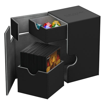 Ultimate Guard Flip´n´Tray Deck Case 100+ Standardgröße XenoSkin Schwarz