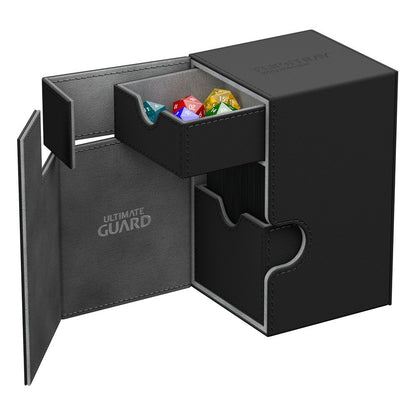 Ultimate Guard Flip´n´Tray Deck Case 100+ Standardgröße XenoSkin Schwarz