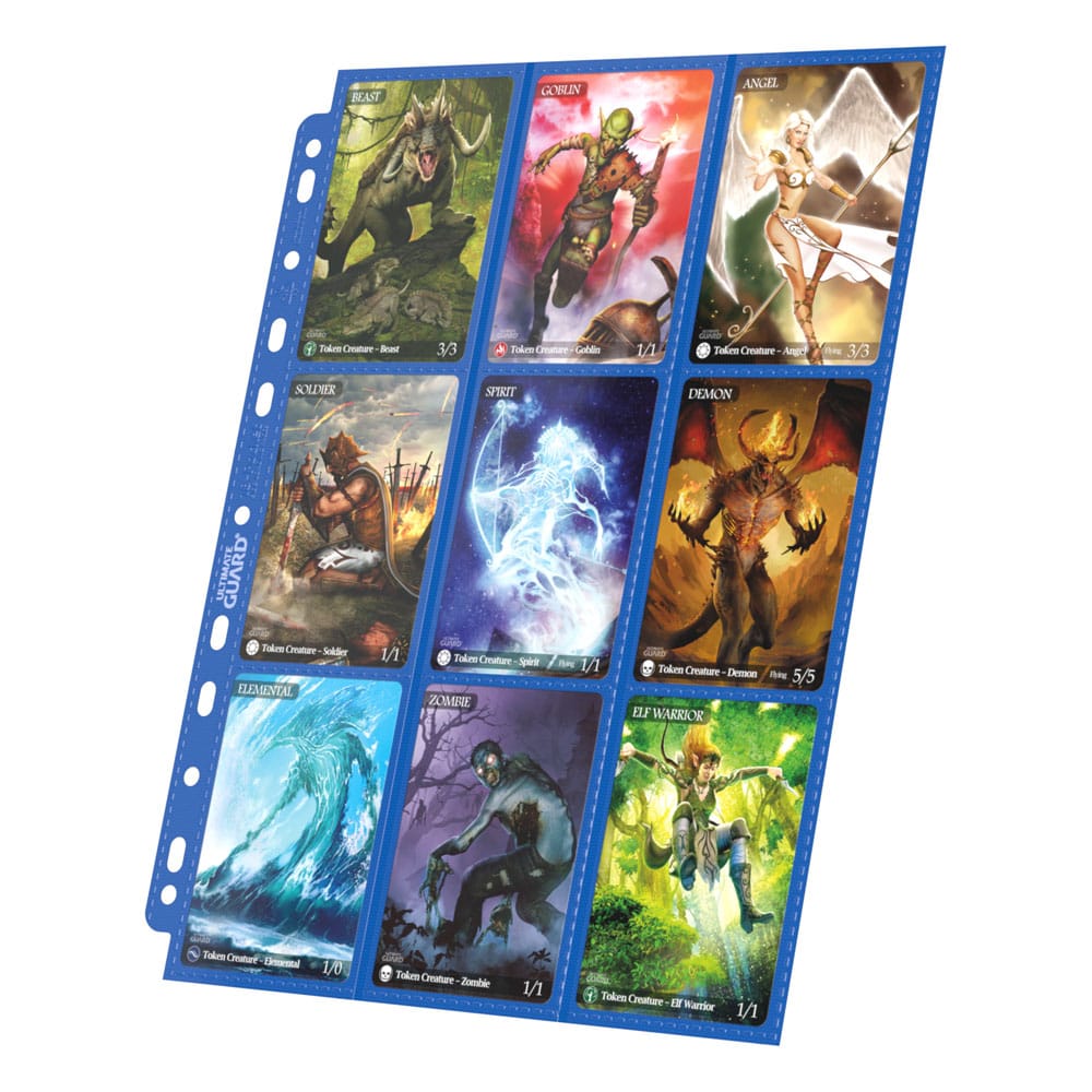 Ultimate Guard 18-Pocket Pages Side-Loading Blau (10)