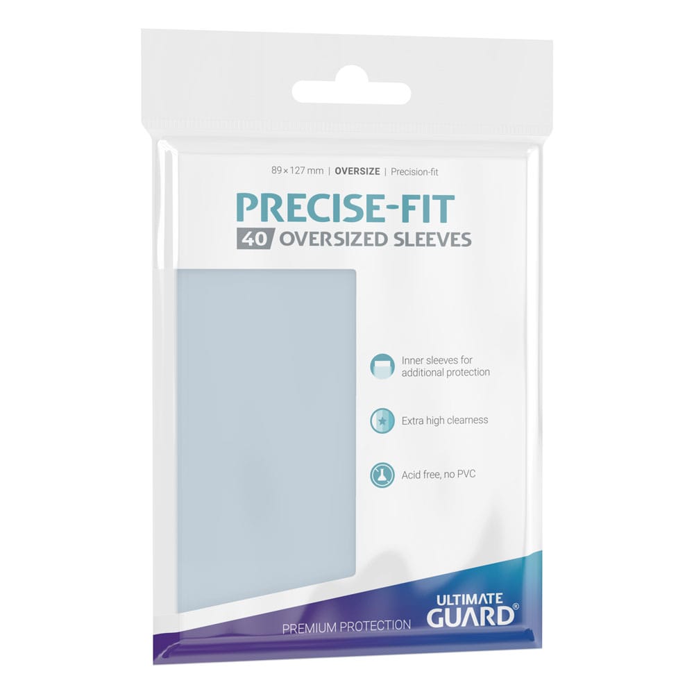 Ultimate Guard Precise-Fit Sleeves Oversized Transparent (40)