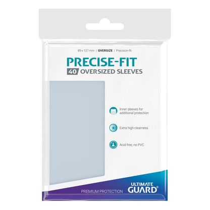 Ultimate Guard Precise-Fit Sleeves Oversized Transparent (40)