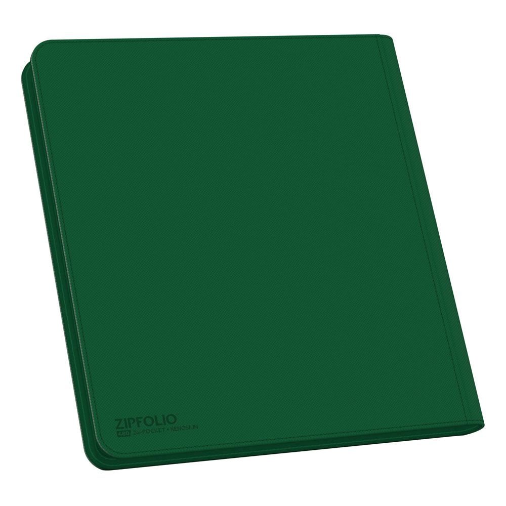 Ultimate Guard Zipfolio 480 - 24-Pocket XenoSkin (Quadrow) - Grün