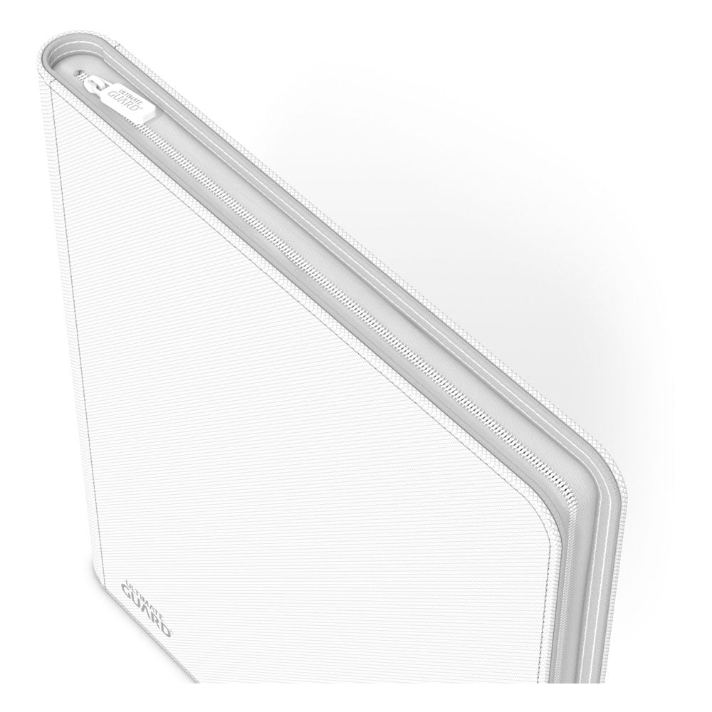 Ultimate Guard Zipfolio 480 - 24-Pocket XenoSkin (Quadrow) - Weiß