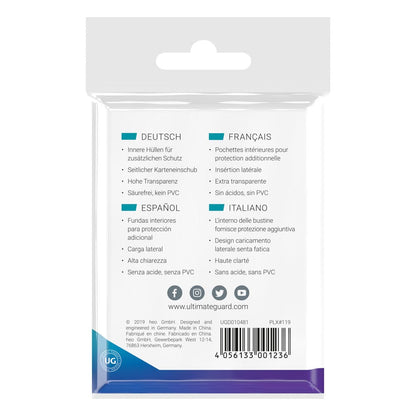 Ultimate Guard Precise-Fit Sleeves Side-Loading Japanische Größe Transparent (100)
