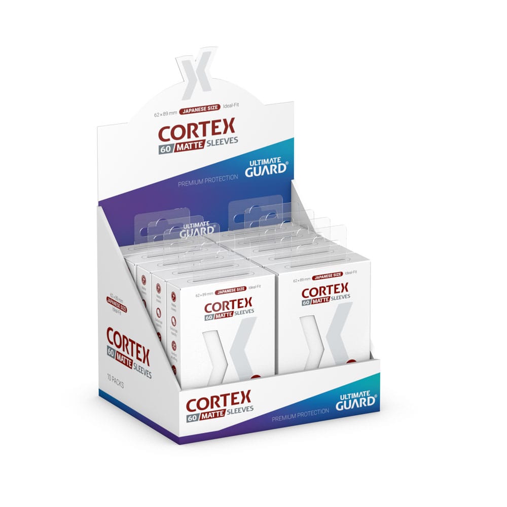 Ultimate Guard Cortex Sleeves Japanische Größe Matt-Weiß (60)