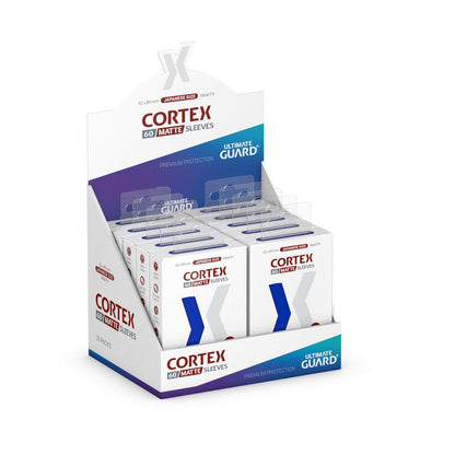 Ultimate Guard Cortex Sleeves Japanische Größe Matt-Blau (60)