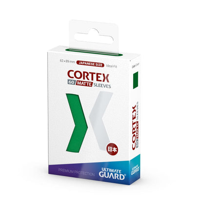Ultimate Guard Cortex Sleeves Japanische Größe Matt-Grün (60)