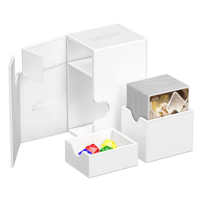 Ultimate Guard Flip`n`Tray 80+ XenoSkin Monocolor Weiß
