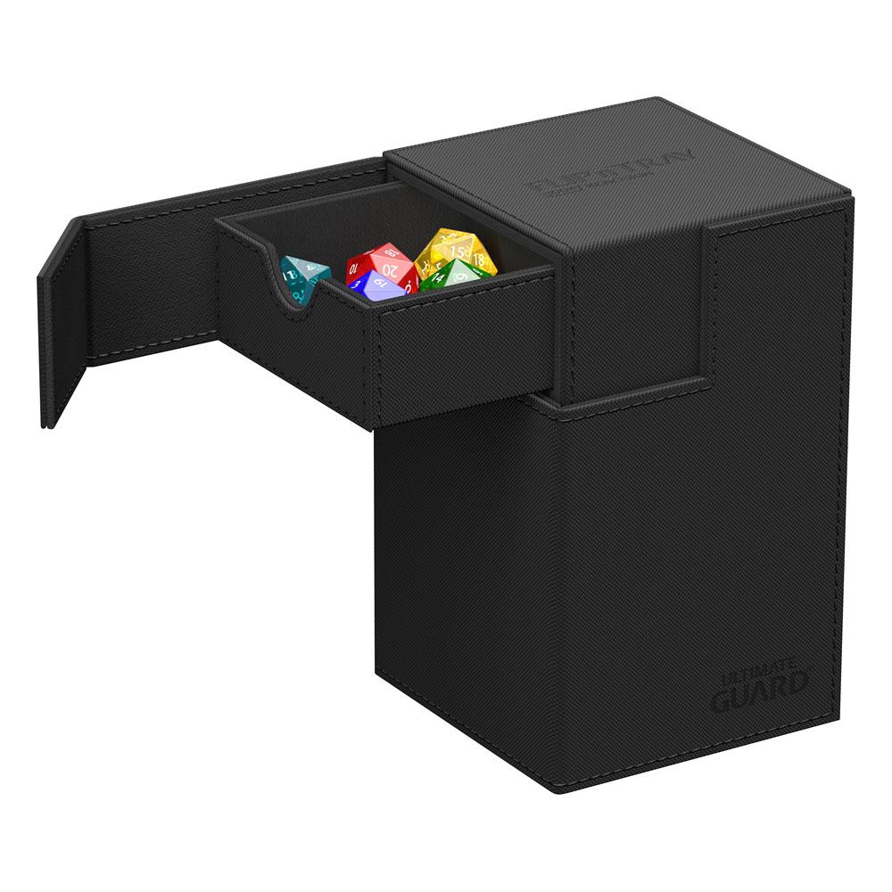 Ultimate Guard Flip`n`Tray 100+ XenoSkin Monocolor Schwarz