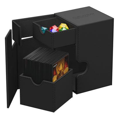 Ultimate Guard Flip`n`Tray 100+ XenoSkin Monocolor Schwarz