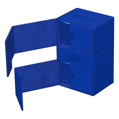 Ultimate Guard Twin Flip`n`Tray 160+ XenoSkin Monocolor Blau