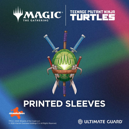 Ultimate Guard Art Sleeves Magic: The Gathering | Teenage Mutant Ninja Turtles - Planeswalker Symbol
