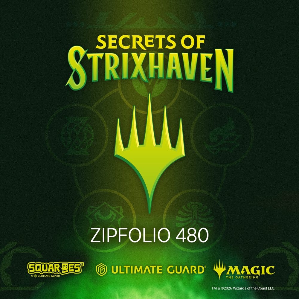 Ultimate Guard Zipfolio 480 Xenoskin Magic: The Gathering "Secrets of Strixhaven" - Silverquill