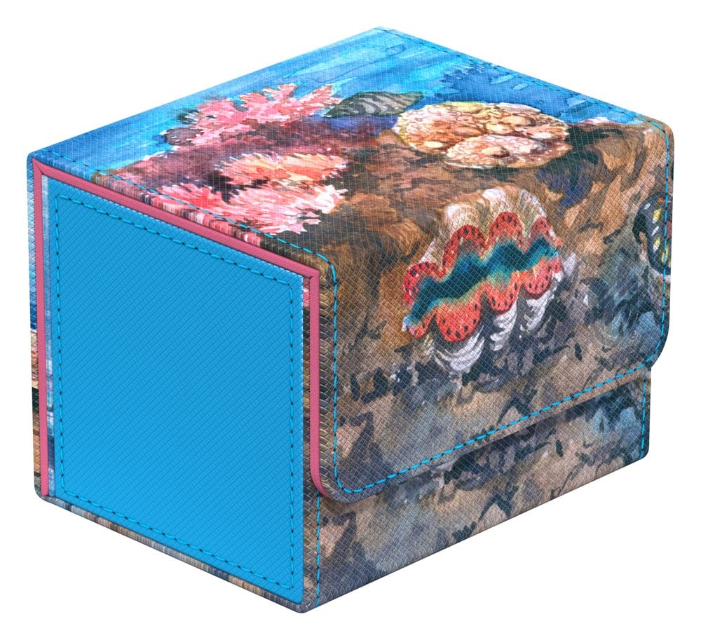 Ultimate Guard Sidewinder 100+ Xenoskin "Coral Places" - Seablue Hush