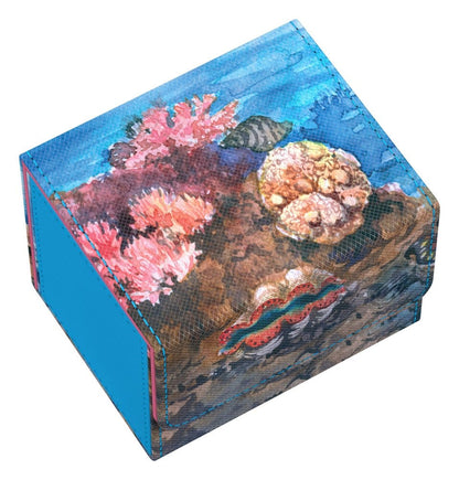 Ultimate Guard Sidewinder 100+ Xenoskin "Coral Places" - Seablue Hush