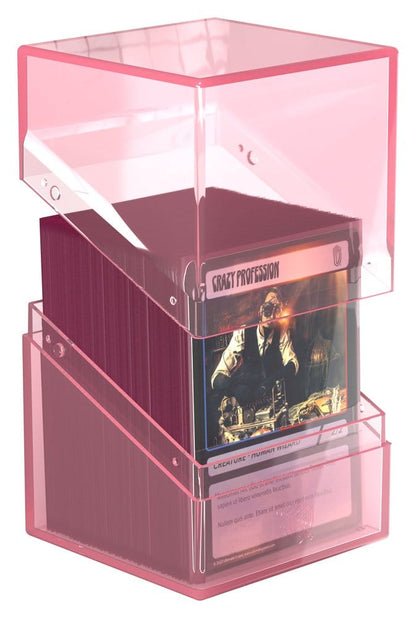 Ultimate Guard Boulder 100+ Clear - Rose Quartz