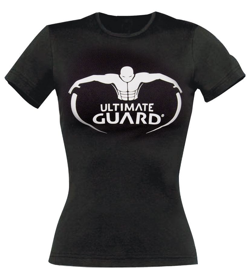 Ultimate Guard Girlie T-Shirt Logo Schwarz Größe XS