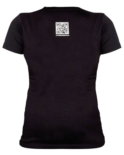 Ultimate Guard Girlie T-Shirt Logo Schwarz Größe M