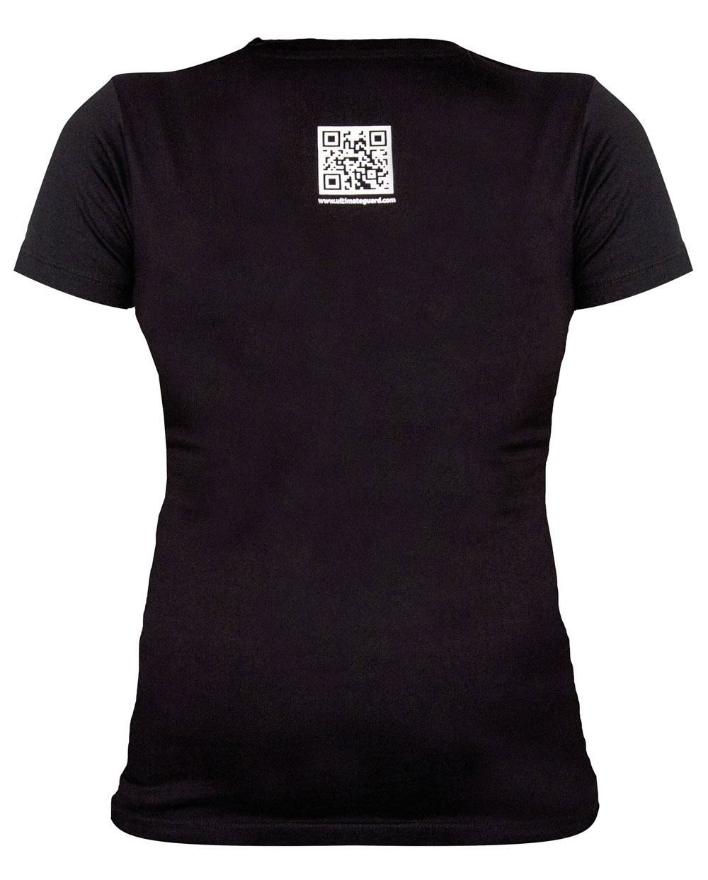 Ultimate Guard Girlie T-Shirt Logo Schwarz Größe XS