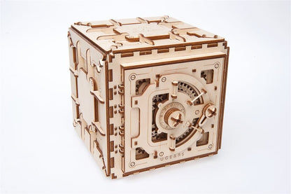 Ugears 3D-Holzpuzzle Tresor