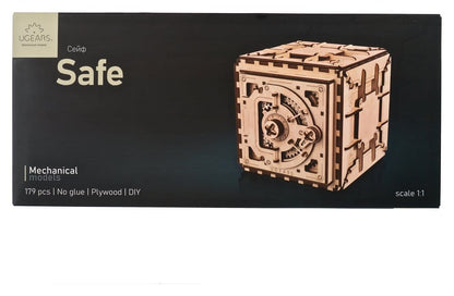 Ugears 3D-Holzpuzzle Tresor