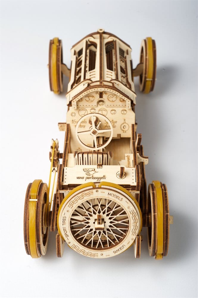 Ugears 3D-Holzpuzzle U-9 Grand Prix Auto