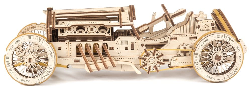 Ugears 3D-Holzpuzzle U-9 Grand Prix Auto