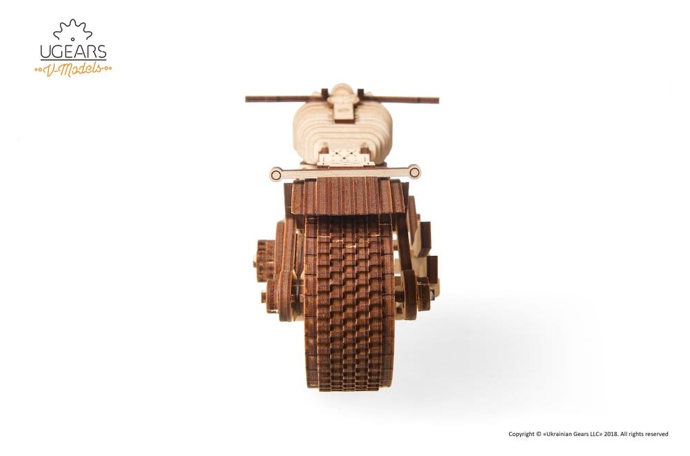 Ugears 3D-Holzpuzzle Motorrad VM-02