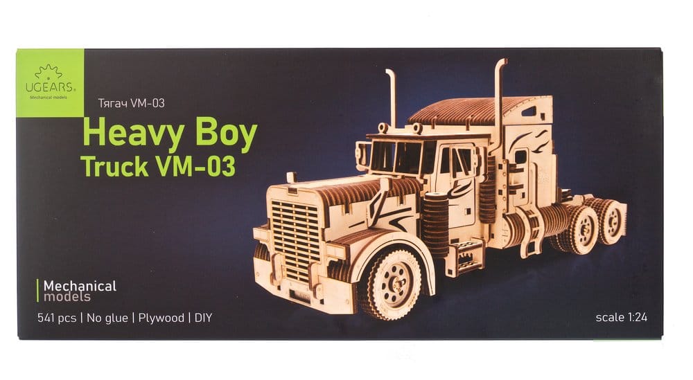 Ugears 3D-Holzpuzzle Heavy Boy Truck VM-03