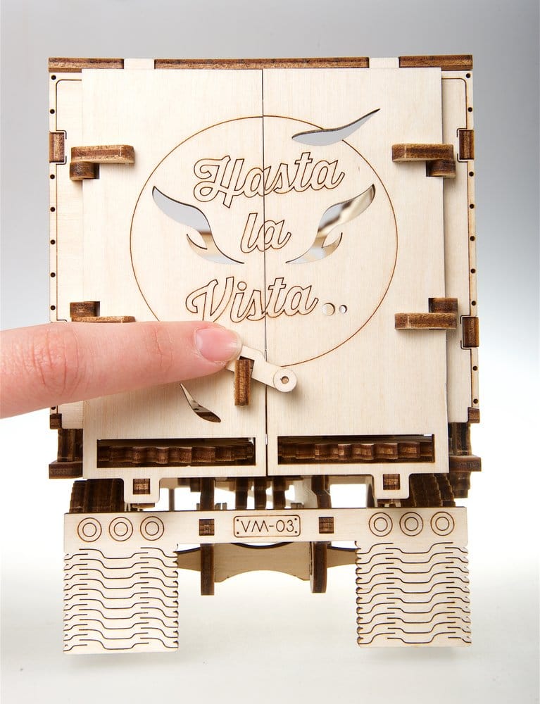 Ugears 3D-Holzpuzzle Anhänger für Heavy Boy Truck VM-03