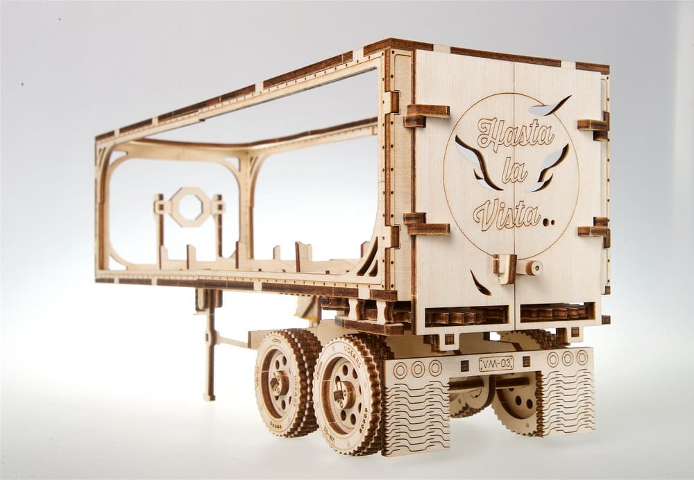 Ugears 3D-Holzpuzzle Anhänger für Heavy Boy Truck VM-03