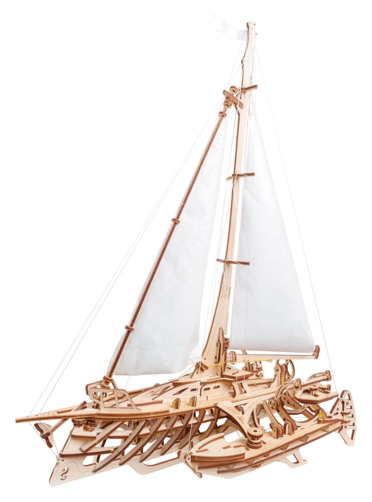 Ugears 3D-Holzpuzzle Trimaran Merihobus