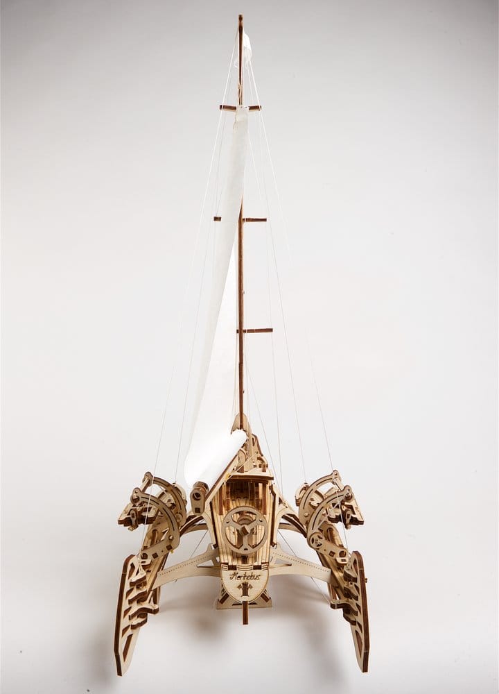 Ugears 3D-Holzpuzzle Trimaran Merihobus