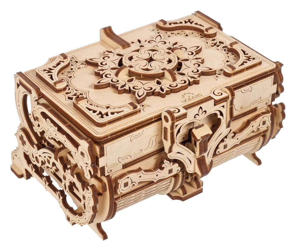 Ugears 3D-Holzpuzzle Antik-Schatulle