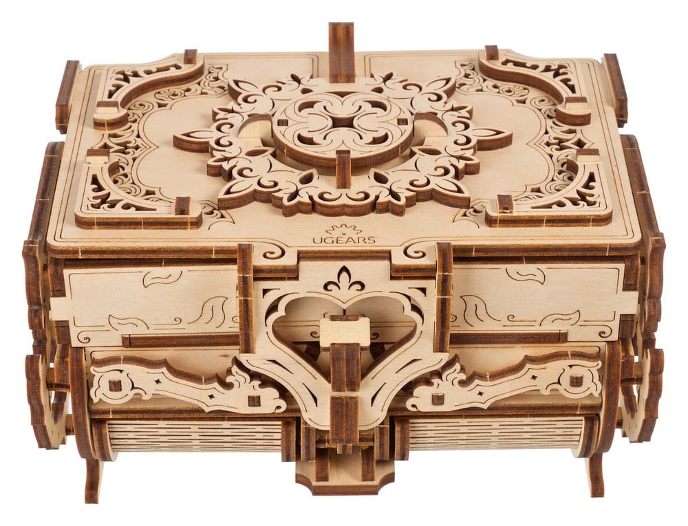 Ugears 3D-Holzpuzzle Antik-Schatulle