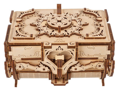 Ugears 3D-Holzpuzzle Antik-Schatulle