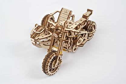 Ugears 3D-Holzpuzzle Scrambler UGR-10 mit Beiwagen