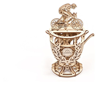 Ugears 3D-Holzpuzzle Automaton Radfahrer