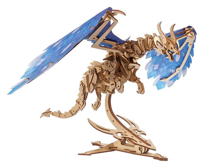 Ugears 3D-Holzpuzzle Sturmdrache