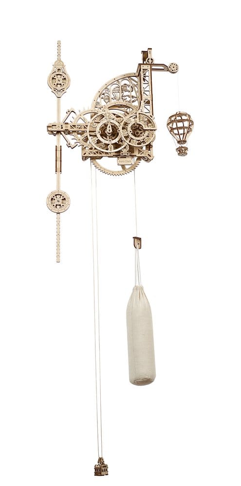 Ugears 3D-Holzpuzzle Aero-Uhr