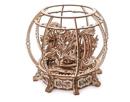 Ugears 3D-Holzpuzzle Mechanisches Aquarium