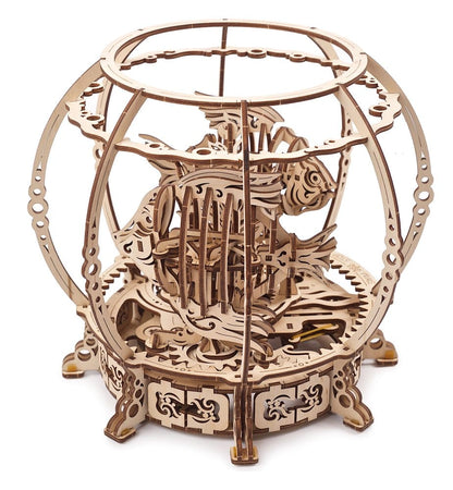 Ugears 3D-Holzpuzzle Mechanisches Aquarium