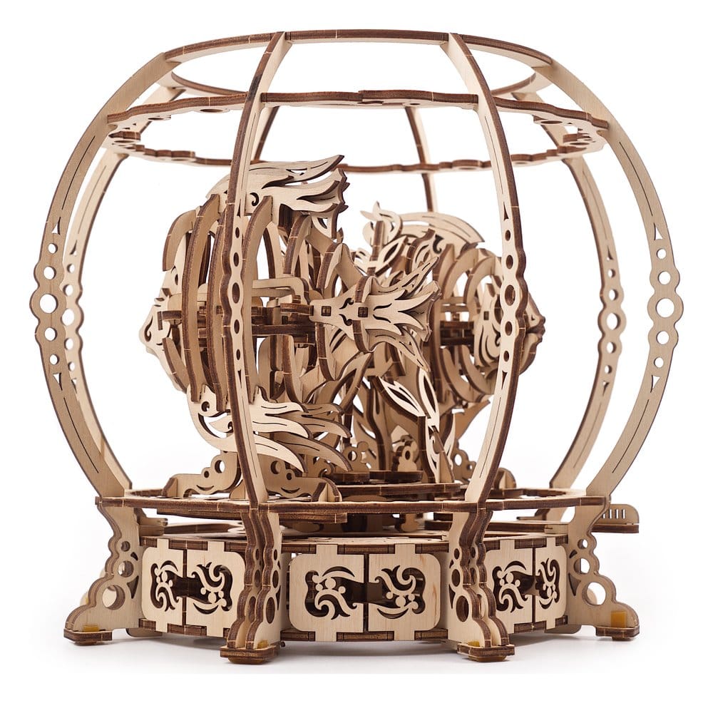 Ugears 3D-Holzpuzzle Mechanisches Aquarium