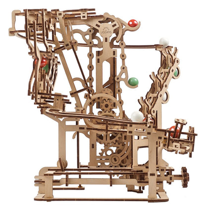 Ugears 3D-Holzpuzzle Murmel-Kettenbahn