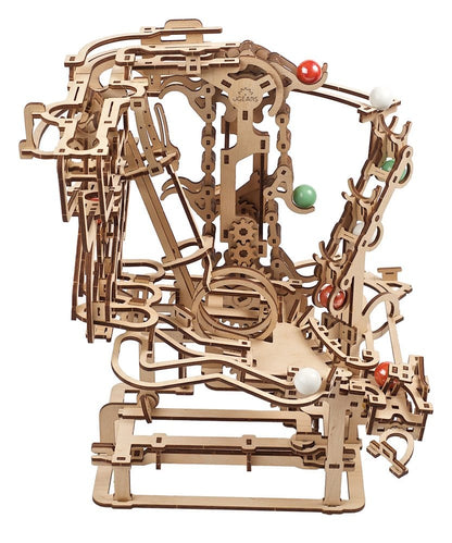 Ugears 3D-Holzpuzzle Murmel-Kettenbahn