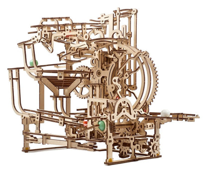 Ugears 3D-Holzpuzzle Murmel-Stufenbahn