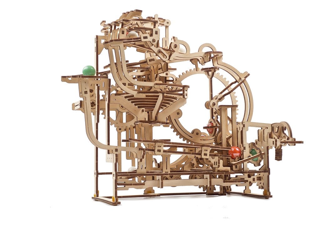 Ugears 3D-Holzpuzzle Murmel-Stufenbahn