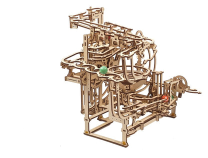 Ugears 3D-Holzpuzzle Murmel-Stufenbahn