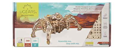 Ugears 3D-Holzpuzzle Hexapod-Explorer