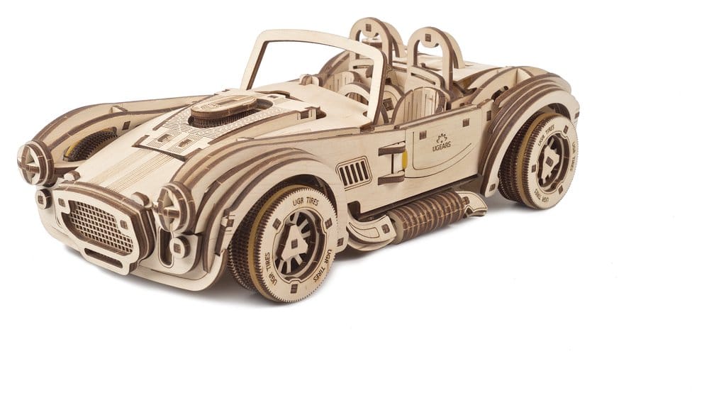 Ugears 3D-Holzpuzzle Cobra Drift Rennwagen